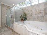 Separate Tub and Shower in Master Bathroom at 2 Red Cardinal